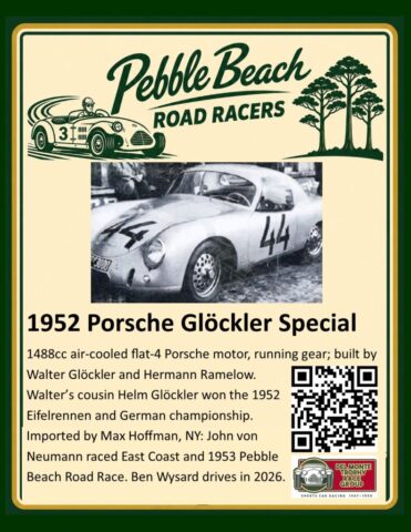 RMMR 2026 Letter size poster Porsche Glöckler